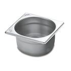 Cuba Tramontina 1/6 Em Aço Inox Sem Alças Profundidade 200 Mm