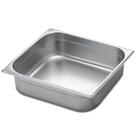 Cuba Tramontina 2/3 Em Aço Inox Sem Alças Profundidade 100 Mm