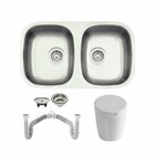 Cuba Tramontina Isis 2c 34 Bl 77x45 Inox Acetinado Com Sifão