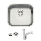 Cuba Tramontina Lavínia 40x34 94020102 Inox Acetinado + Sifão