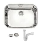 Cuba Tramontina Lavínia 48x34 94027202 Inox Alto Brilho + Sif