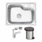 Cuba Tramontina Morgana Compact 48 Fx 55x42 Acetinado + Lixei