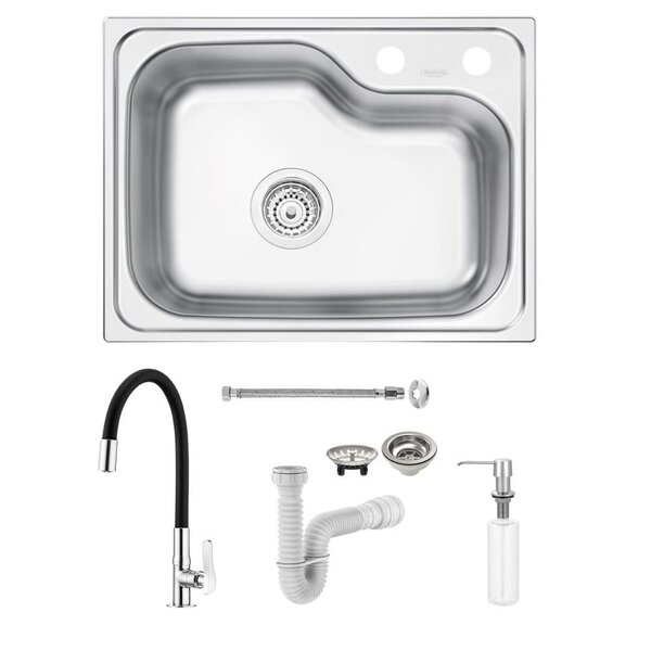 Cuba Tramontina Morgana Compact 48 Fx 55x42 Acetinado + Torne