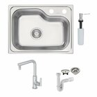 Cuba Tramontina Morgana Compact 48 Fx 55x42 Escovado + Tornei