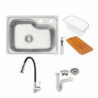 Cuba Tramontina Morgana Compact 48 Fx 55x42 Escovado + Tornei