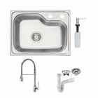 Cuba Tramontina Morgana Compact 48 Fx 55x42 Escovado + Tornei