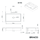 Cuba Viggo 54cm Branco Brilho