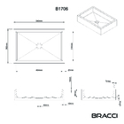 Cuba Viggo 54cm Branco Brilho