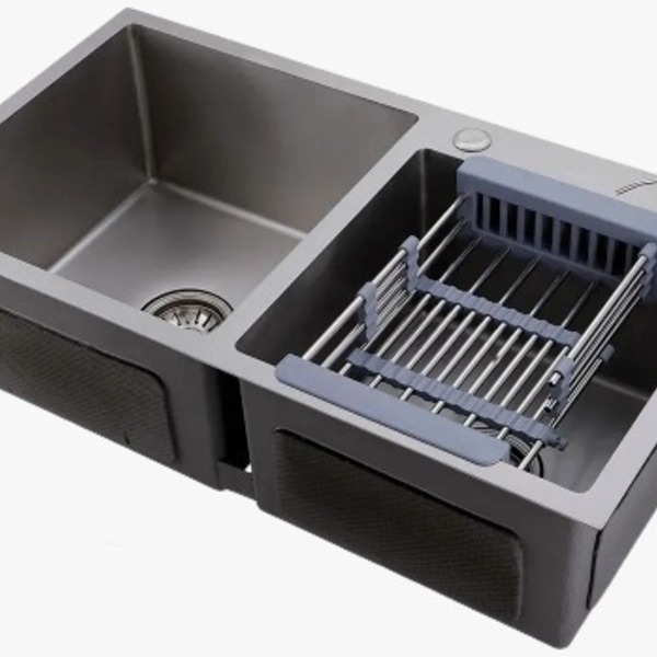 Cuba Vintage Retrô Dupla Inox Preto