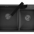 Cuba Vintage Retrô Dupla Inox Preto