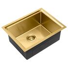 Cuba Workstation De Cozinha Inox 54x41 Cm (kyoto Dourada Fosc