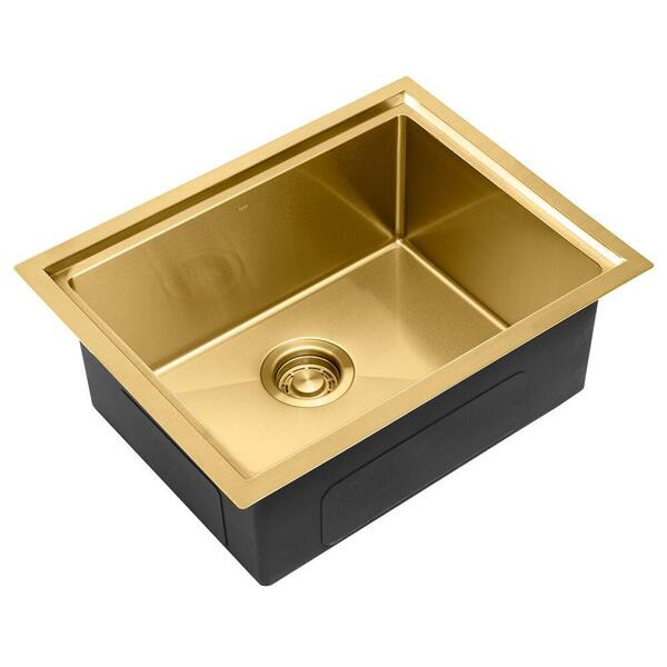 Cuba Workstation De Cozinha Inox 54x41 Cm (kyoto Dourada Fosc