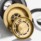 Cuba Workstation De Cozinha Inox 54x41 Cm (kyoto Dourada Fosc