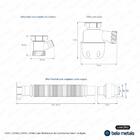 Cuba Workstation De Cozinha Inox 54x41 Cm (kyoto Grafite Fosc