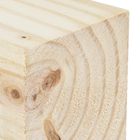 Cubo de Madeira de Madeira Pinus Natural 9,5x9,5x9,5cm Madvei
