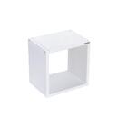 Cubo Tramontina Em Madeira Pinus Branco 258x220x258 Mm