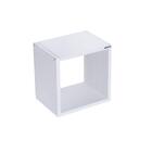 Cubo Tramontina Em Madeira Pinus Branco 300x220x300 Mm