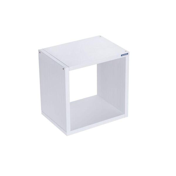 Cubo Tramontina Em Madeira Pinus Branco 300x220x300 Mm