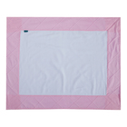 Cueiro Flanelado 100% Algodão Estampado E Liso  Rosa