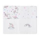 Cueiro Manta Bordados Karinho 2795  Rosa