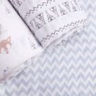 Cueiro Soft Premium Papi Swaddle  Azul
