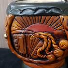 Cuia Artesanal De Chimarrão Estilo Uruguaia Coquinho Gajeta