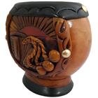 Cuia Artesanal De Chimarrão Estilo Uruguaia Coquinho Gajeta