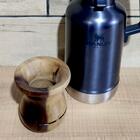 Cuia Bago De Touro Em Madeira De Imbuia Lisa Envernizada Cuia