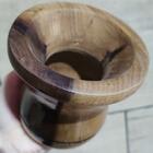 Cuia Bago De Touro Em Madeira De Imbuia Lisa Envernizada Cuia