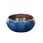 Cuia Cerâmica Adenium Azul 11x25cm Bella Art