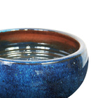 Cuia Cerâmica Adenium Azul 11x25cm Bella Art