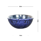 Cuia Cerâmica BN Azul 12x28cm Bella Art