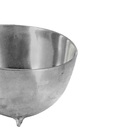 Cuia Com Pé E Bico Alumínio Fundido Polido N04