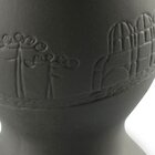 Cuia De Cerâmica 'estado' Baixo Relevo 350ml Grafite Ceraflam