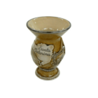 Cuia De Cerâmica Santa Catarina Alto Relevo 350ml Ceraflame