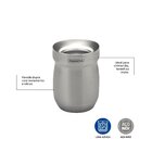 Cuia Térmica Tramontina Em Aço Inox 240 Ml Tramontina