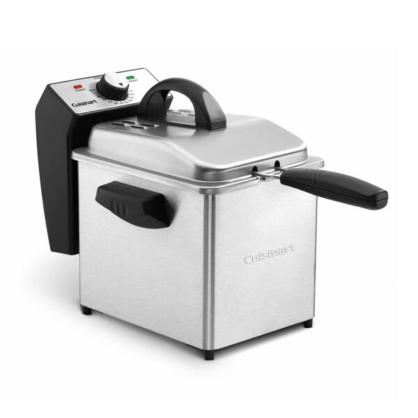 Cuisinart Fritadeira Elétrica 2l 1500w Aço Inox