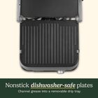 Cuisinart Griddler 1500w Com Modo Smoke-less E Placas Reversí