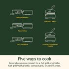 Cuisinart Griddler 1500w Com Modo Smoke-less E Placas Reversí