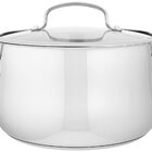 Cuisinart Panela Dutch Oven 4,7l Aço Inox Com Tampa De Vidro