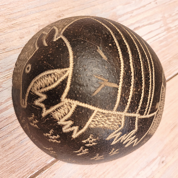 Cuíte Cuia/cabaça Indígena Etnia Tikuna GG - Modelo Anta