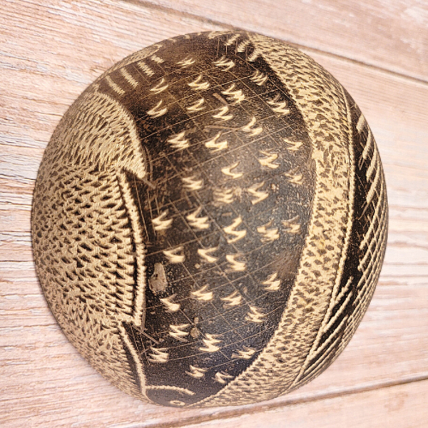 Cuíte Cuia/cabaça Indígena Etnia Tikuna GG - Modelo Peixe