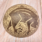 Cuíte Cuia/cabaça Indígena Etnia Tikuna GG - Modelo Sapo