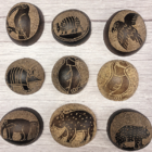 Cuíte Cuia/cabaça Indígena Etnia Tikuna Tam. M - Modelo Taman