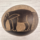 Cuíte Cuia/cabaça Indígena Etnia Tikuna Tam. M - Modelo Taman