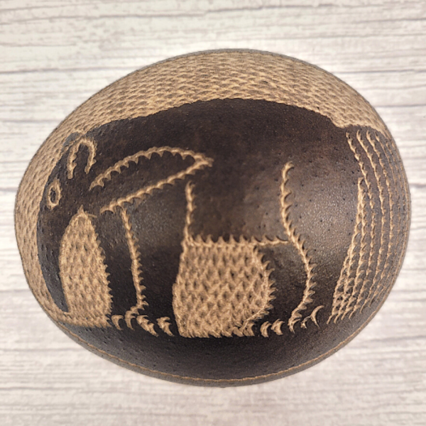 Cuíte Cuia/cabaça Indígena Etnia Tikuna Tam. M - Modelo Taman