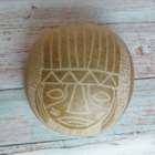 Cuíte/Cuia Decorada XG 23cm Tikuna - Amazônia