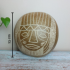 Cuíte/Cuia Decorada XG 23cm Tikuna - Amazônia