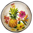 Cumbuca Petisqueira De Côco Pintada - Mod. 7