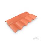 Cumeeira Articulada De Pvc Colonial Ecológica - Cerâmica/terracota